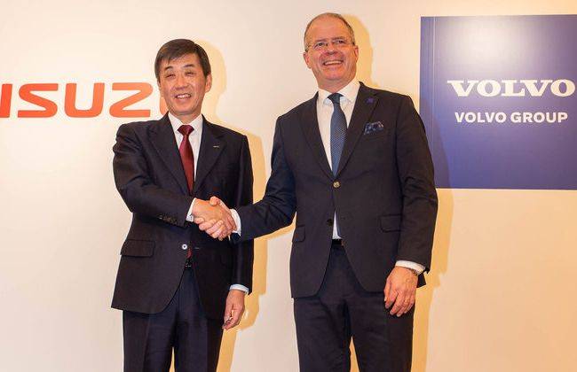 Volvo Group and Isuzu Motors aim to form an alliance