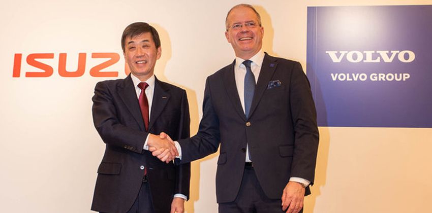 Isuzu and Volvo strategic alliance