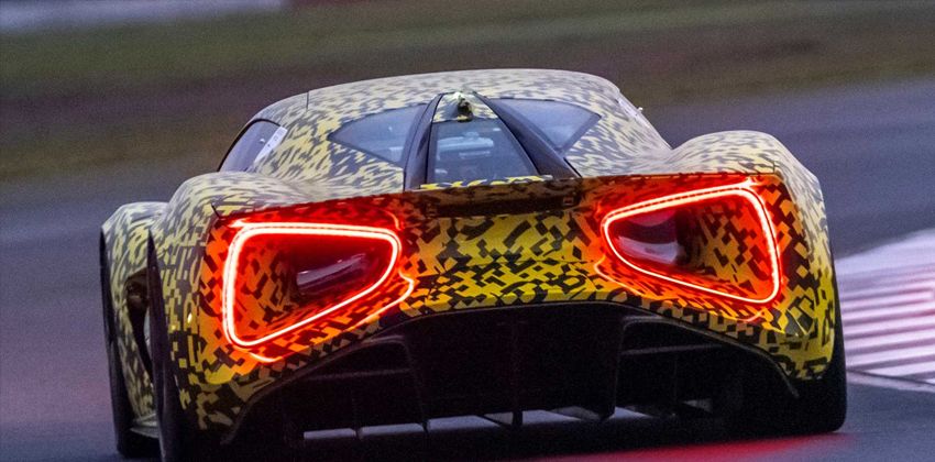 Lotus Evija hypercar rear