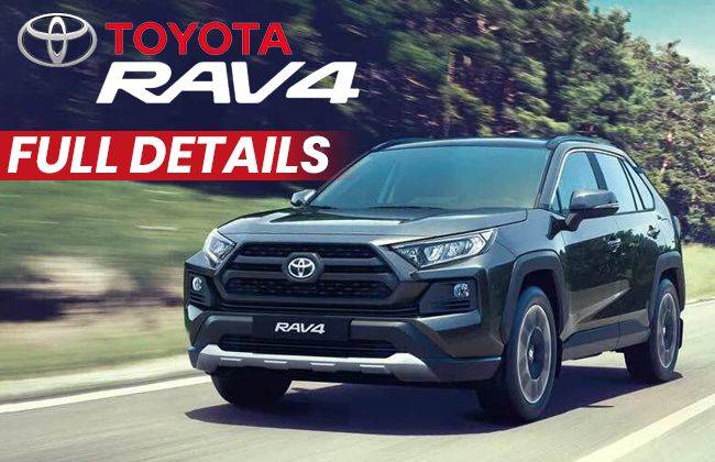Toyota RAV4 - Full details Toyota RAV4 - Full details
