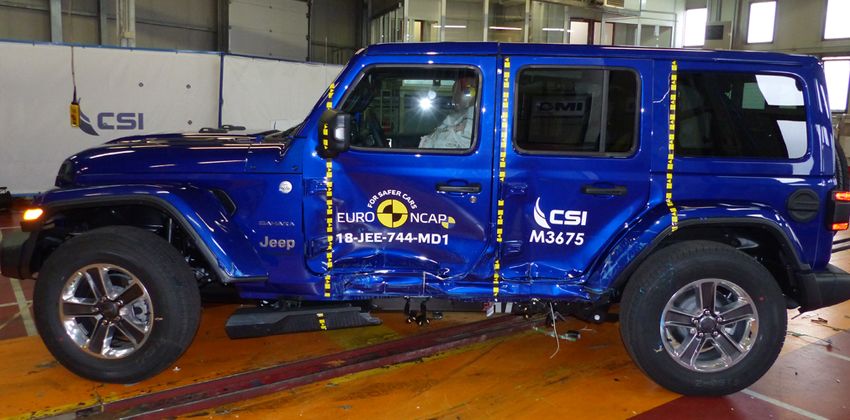 Jeep Wrangler safety rating