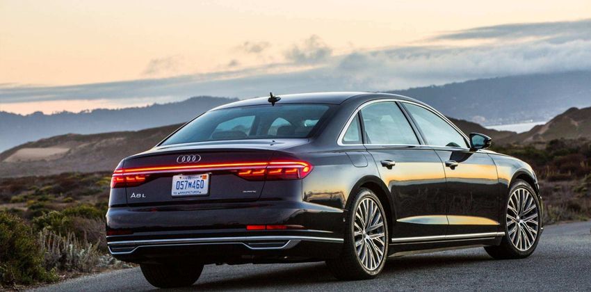 Audi A8 rear