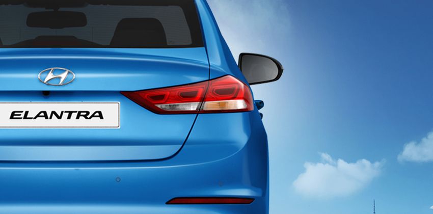 Hyundai Elantra rear