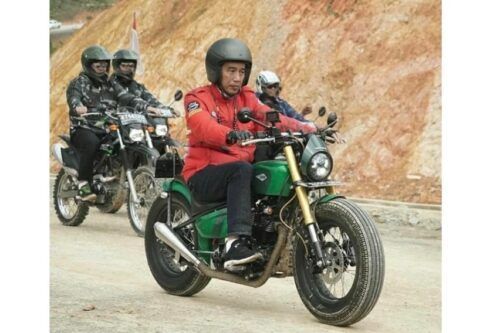 Ini Spesifikasi Kawasaki W175 Custom Jokowi untuk Tinjau Jalan Perbatasan