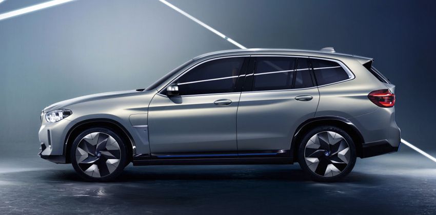 BMW iX3 EV side