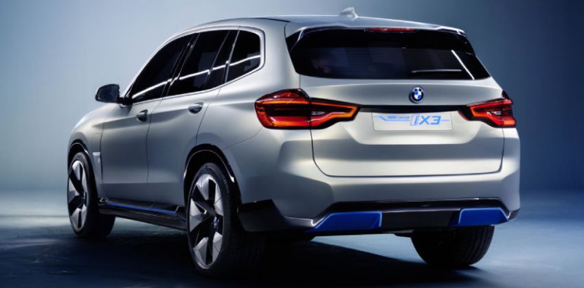 BMW iX3 rear