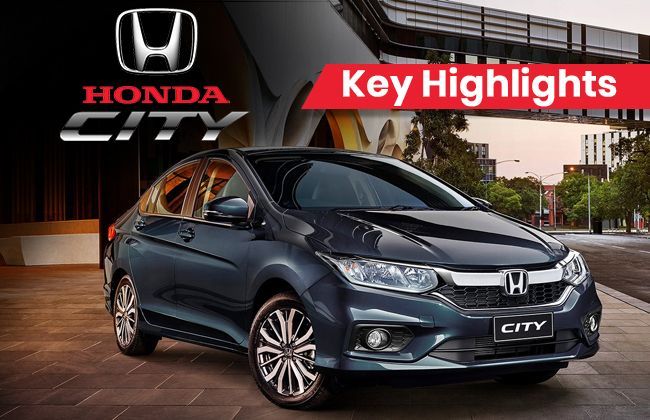 Honda City: Key highlights