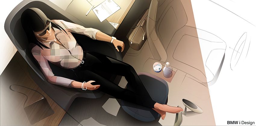 BMW i3 Urban Suite spacious cabin