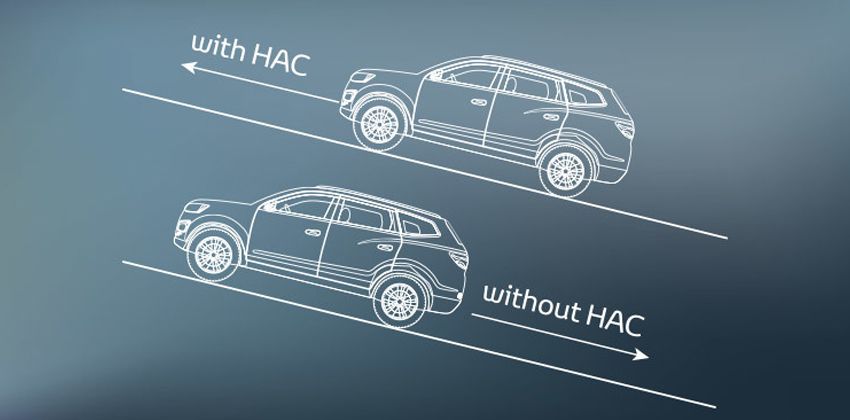 Rush Hill-start Assist Control 