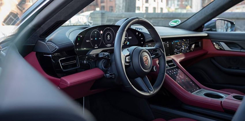 2020 Porsche Taycan interior