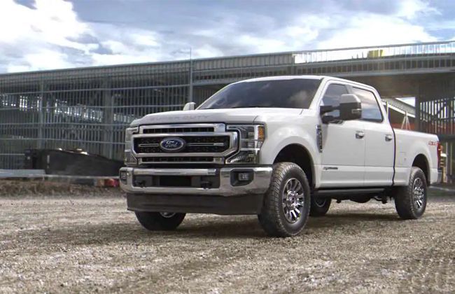 Ford recalls Super Duty over fire risk due to seat belt pre-tensioners