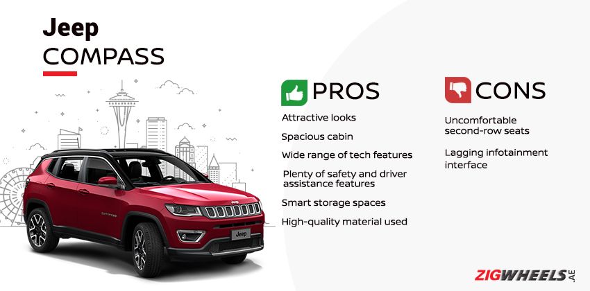 Jeep compass Pros and cons