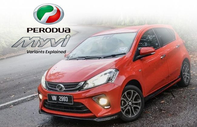 Perodua Myvi: All Variants Explained