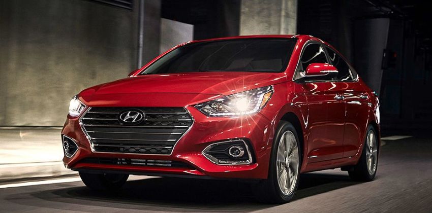 Hyundai Accent front