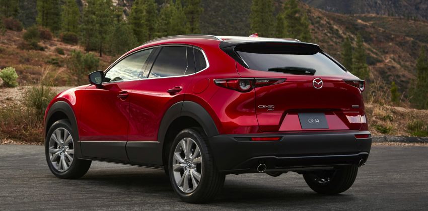 Mazda CX-30 rear