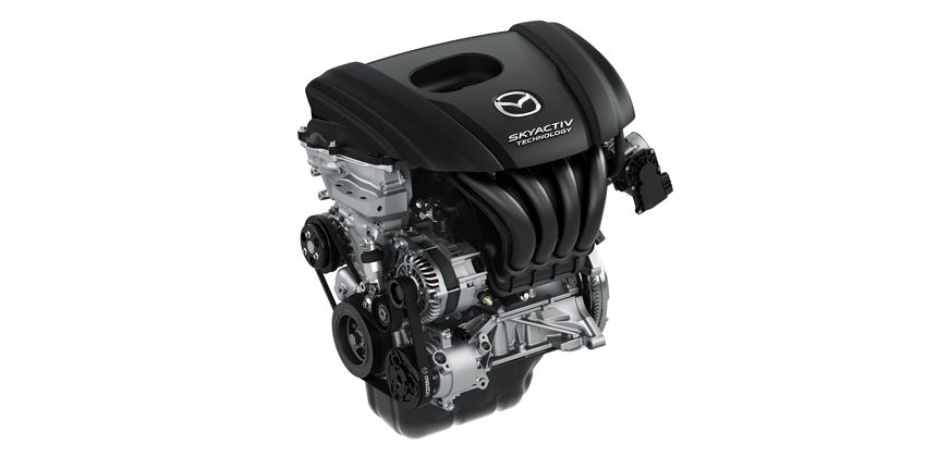 2020 Mazda 2 engine