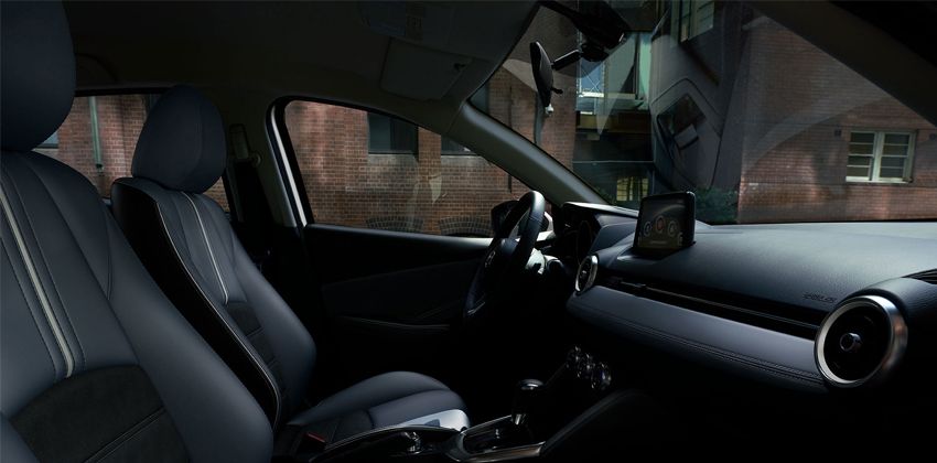 2020 Mazda 2 cabin