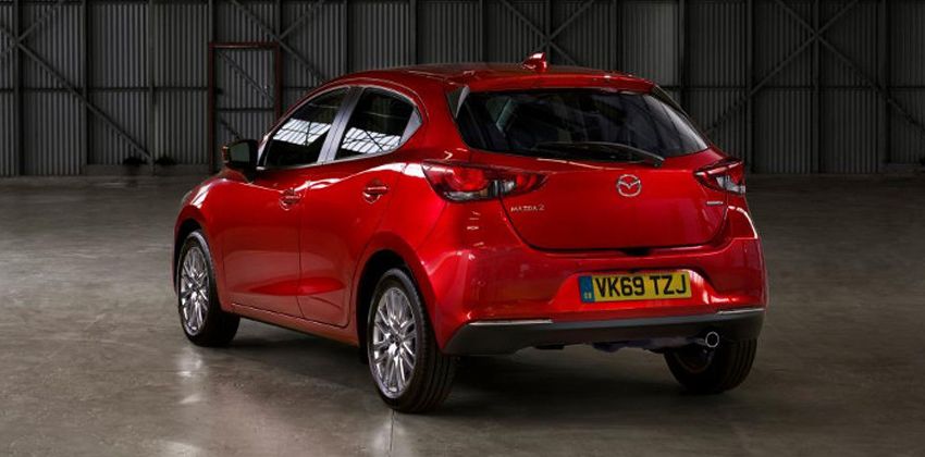 2020 Mazda 2 rear