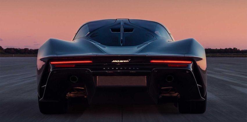 McLaren Speedtail tail light