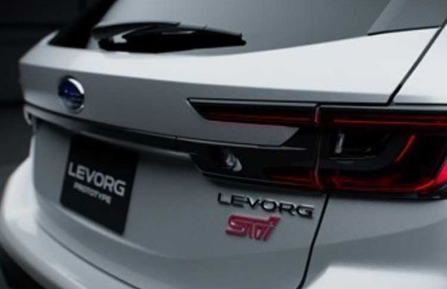 Subaru Levorg Prototype STI Sport teased ahead of its debut