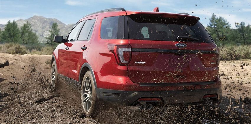 2019 Ford Explorer rear