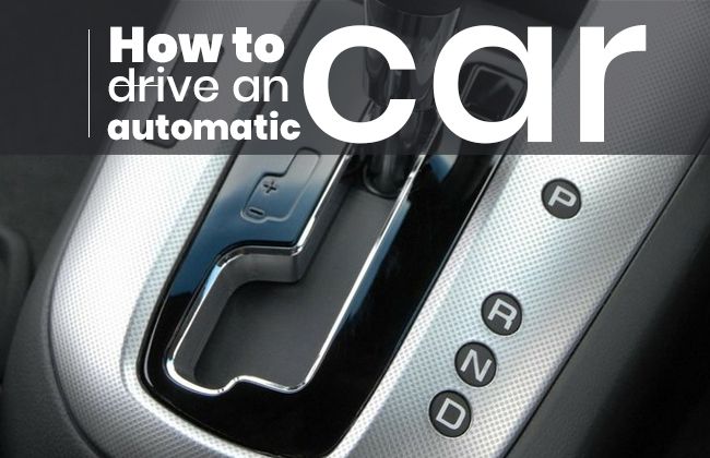 How to drive an automatic car