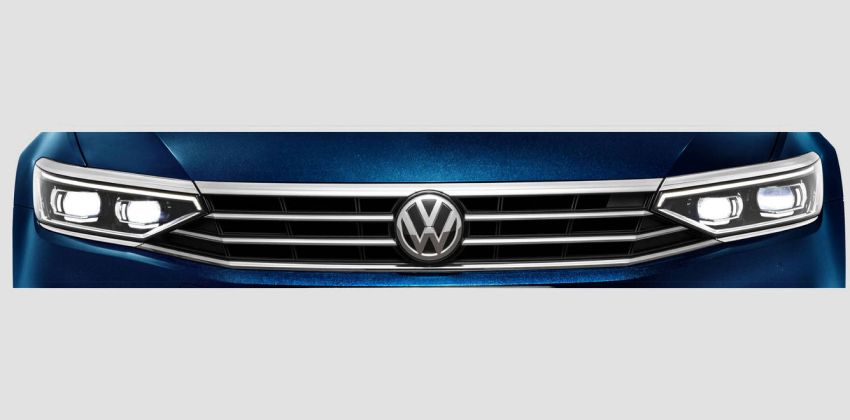 new Volkswagen Passat teaser