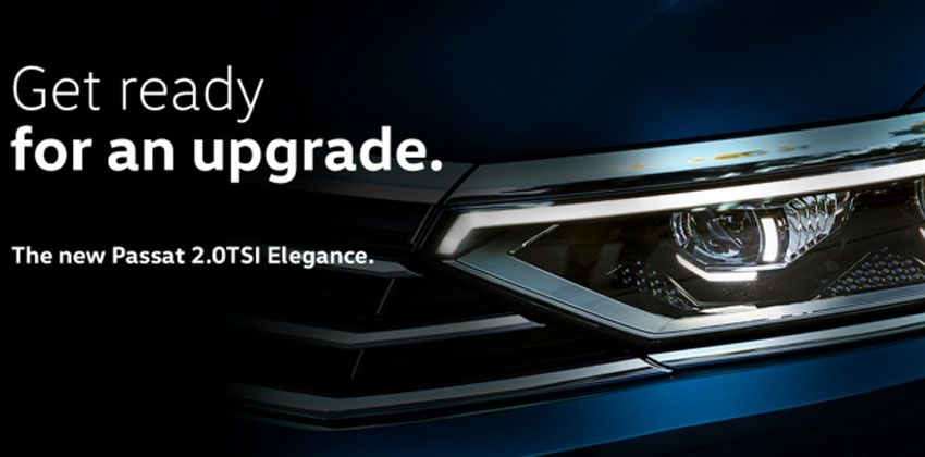 new Volkswagen Passat teaser