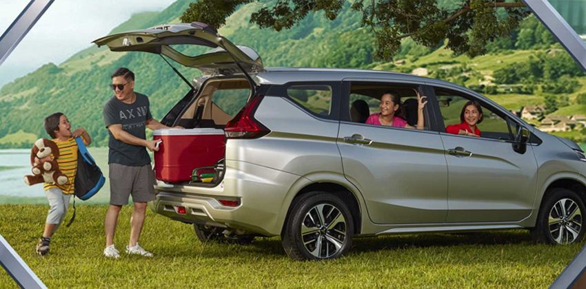 Mitsubishi Xpander boot space