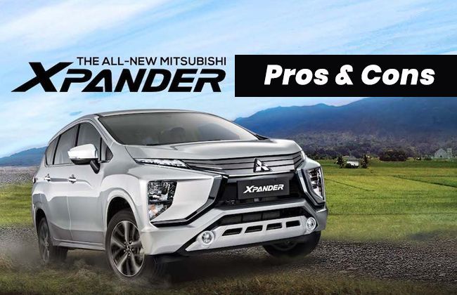 Mitsubishi Xpander - Pros & cons