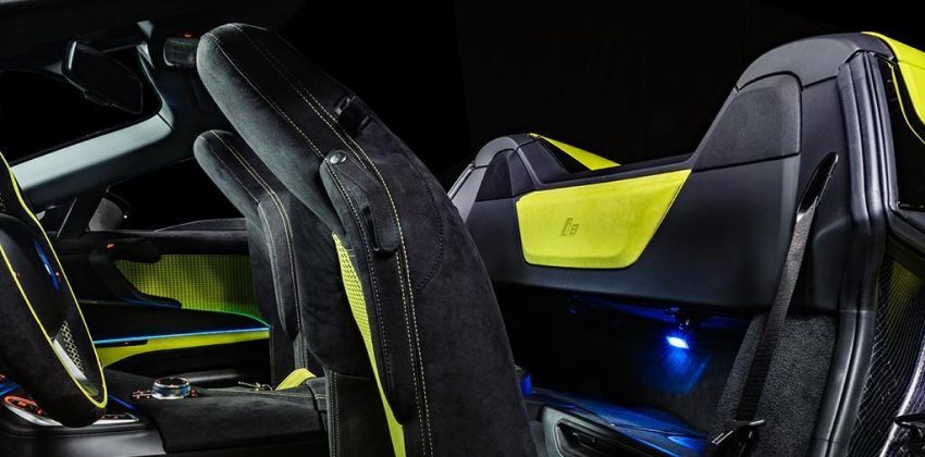 i8 Roadster LimeLight Edition seats