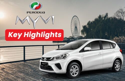 Perodua Myvi - Key highlights