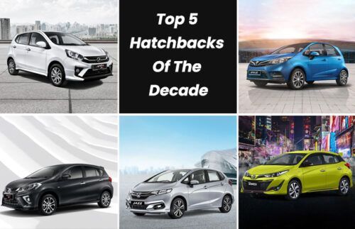 Top 5 hatchbacks of the decade - Malaysia