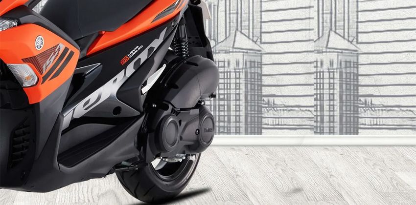 Yamaha Mio Aerox 155 engine