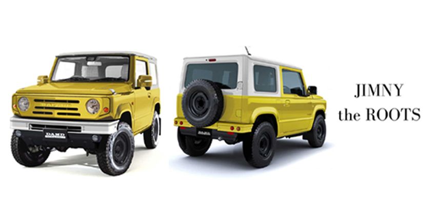 Suzuki Jimny "The Roots" - back & forth