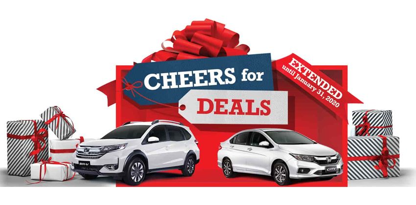 Honda Cheers for Deals