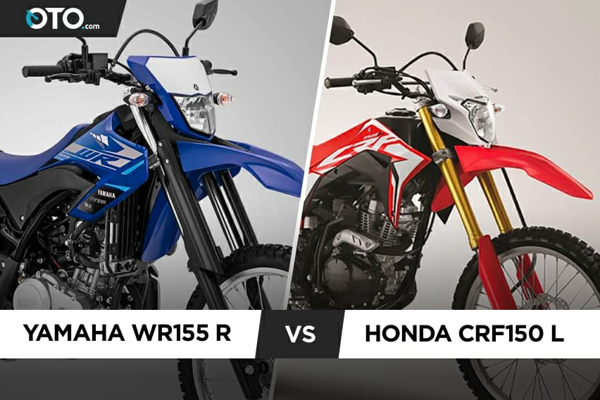Yamaha WR155 R dan Honda CRF150L, Siapa Lebih Unggul? 