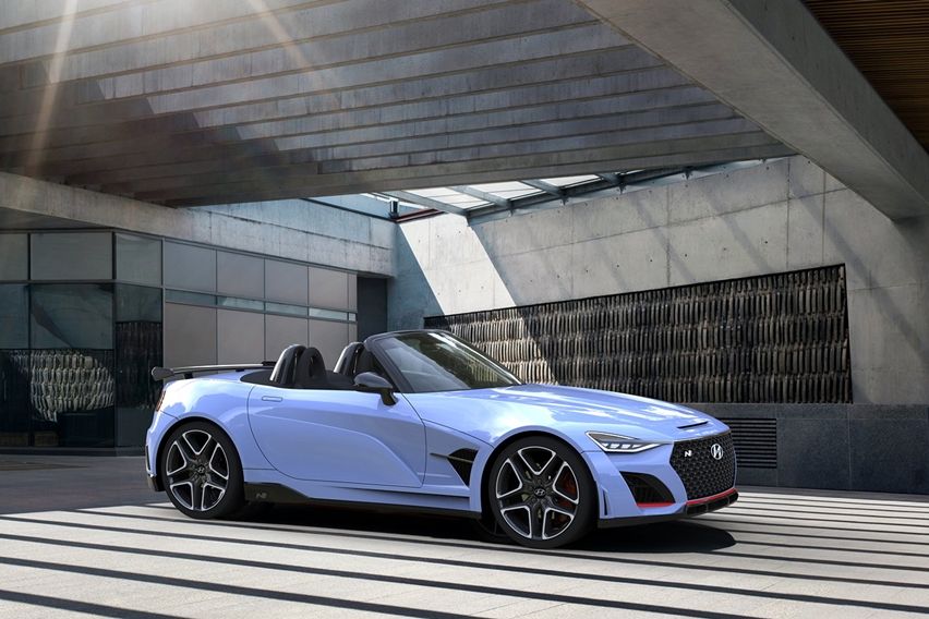 Hyundai N roadster rendering