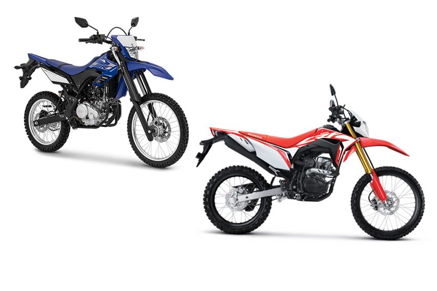 Komparasi Yamaha WR155 R Vs Honda CRF150L 2020