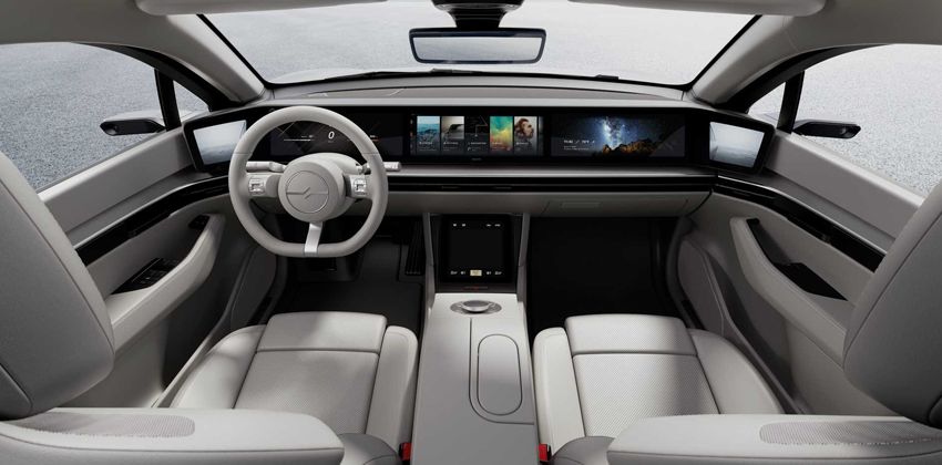 Sony Vision-S Concept Cabin