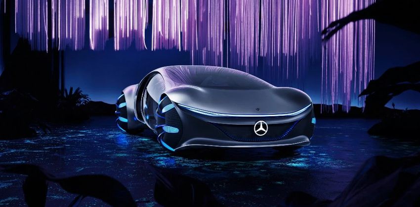 Mercedes-Benz Avatar-inspired concept car