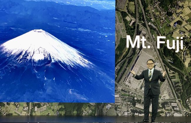 Toyota to build a high-tech city near Mt. Fuji