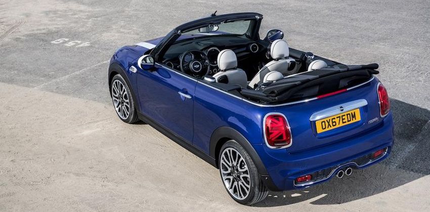 Mini Convertible Sidewalk Rear