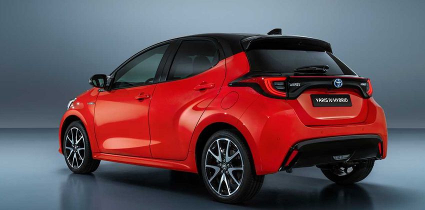 Toyota Yaris crossover rear