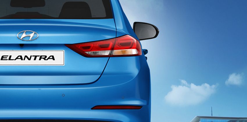 Hyundai Elantra rear