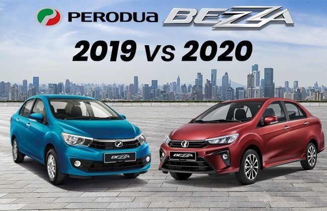 Perodua Bezza - 2019 vs 2020  Zigwheels
