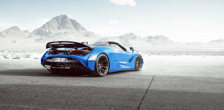 Novitec McLaren 720S Spider rear