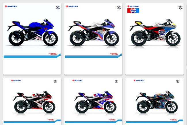 Suzuki Gelar Kompetisi Modifikasi Digital GSX Series Suzuki Gelar Kompetisi Modifikasi Digital GSX Series