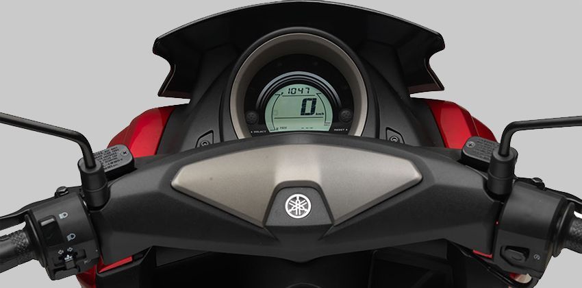 Yamaha Nmax LCD instrument panel
