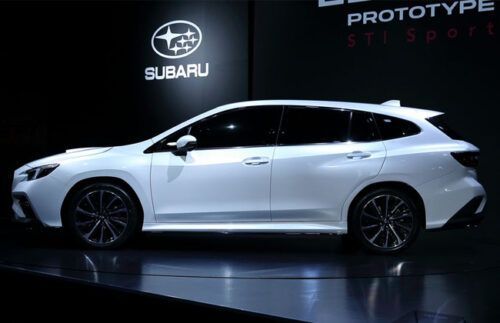 Subaru revealed Levorg STI Sport prototype at Tokyo Auto Salon 